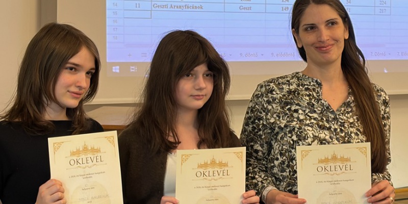 Országos 10. helyezés